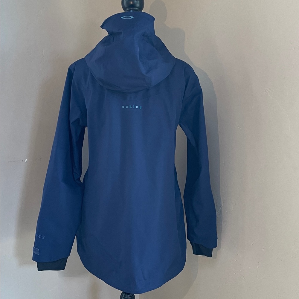 Oakley Gortex Pro Series Ski/Snowboard Jacket with Recco, Navy, Size Large - Picture 6 of 15